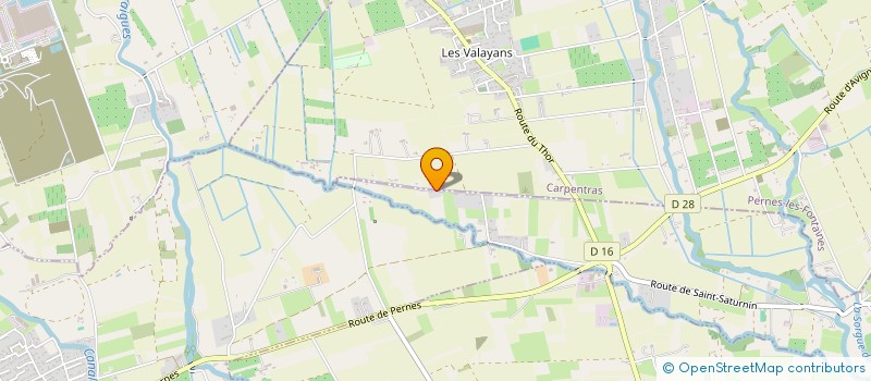 localisation de l'entreprise SALY SAMBA  PERNES-LES-FONTAINES