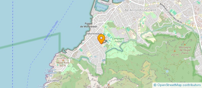 localisation de l'entreprise SALYENS à MARSEILLE