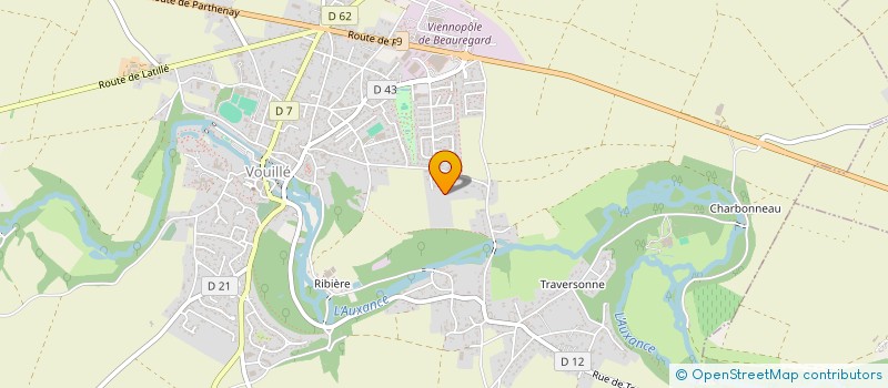 localisation de l'entreprise SALZERT ENERGIES  VOUILLE