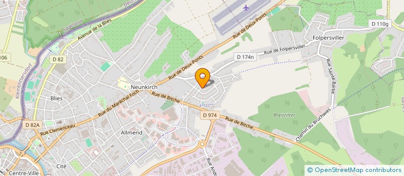 localisation de l'entreprise SAM 1 TRS à SARREGUEMINES
