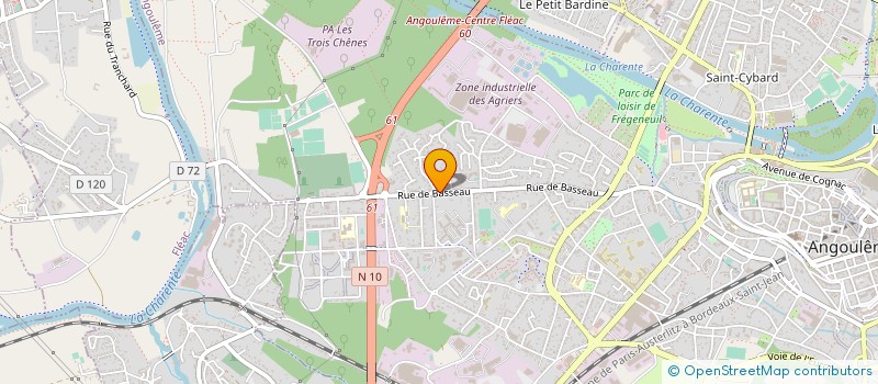 localisation de l'entreprise SAM 2 à ANGOULEME