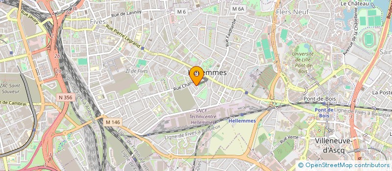 localisation de l'entreprise SAM à LILLE