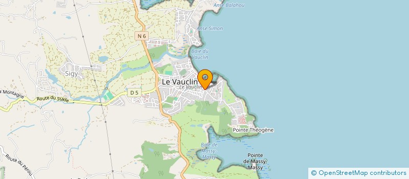 localisation de l'entreprise SAM  VAUCLIN