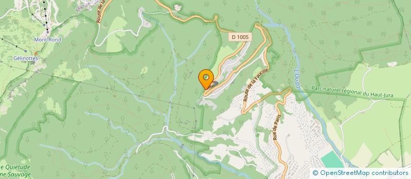 localisation de l'entreprise SAM  GEX