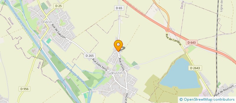 localisation de l'entreprise SAM  GULZIN