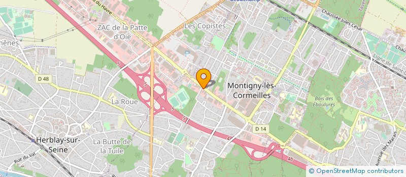 localisation de l'entreprise SAM 4X4 à MONTIGNY-LES-CORMEILLES