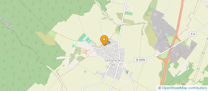 localisation de l'entreprise SAM  SAVIGNY-LE-SEC
