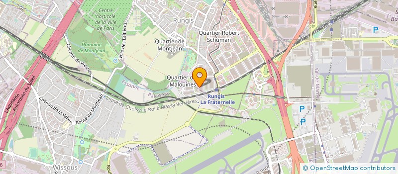 localisation de l'entreprise SAM à CHEVILLY-LARUE