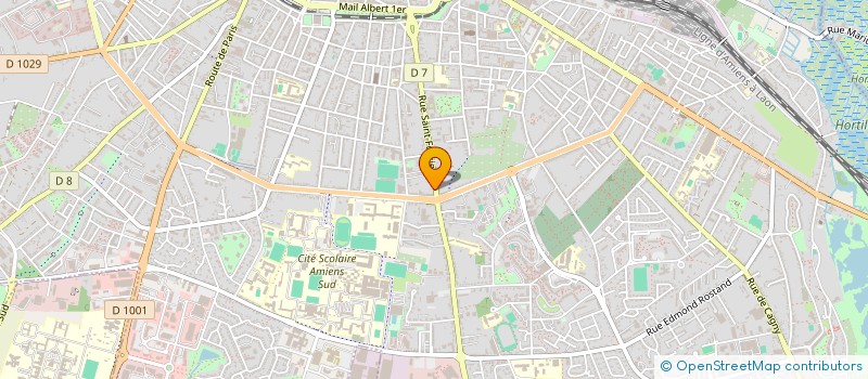 localisation de l'entreprise SAM à AMIENS