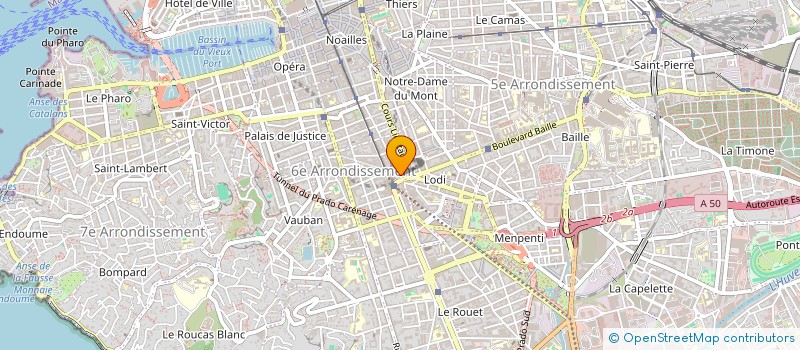 localisation de l'entreprise SAM à MARSEILLE