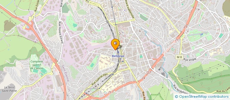 localisation de l'entreprise SAM 7 SOLIDARITE à SAINT-ETIENNE