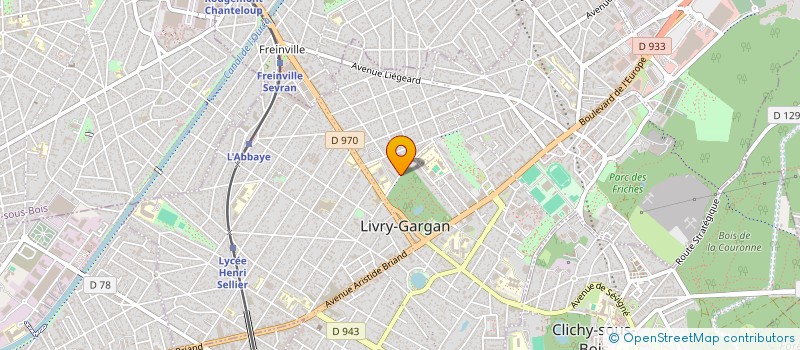 localisation de l'entreprise SAM 72 à LAGNY-SUR-MARNE