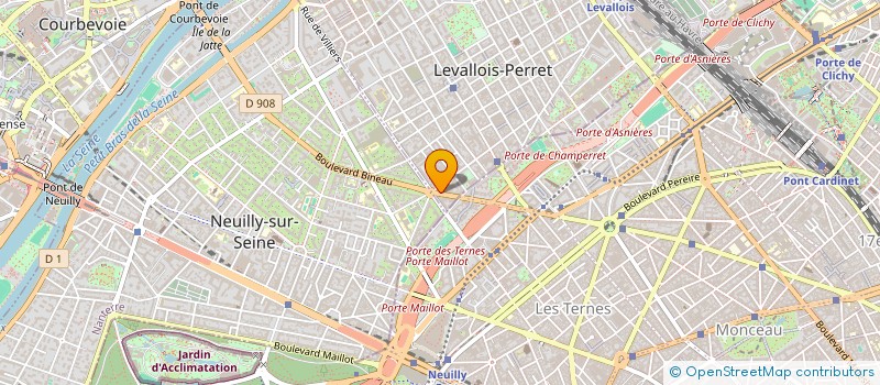 localisation de l'entreprise SAM à LEVALLOIS-PERRET