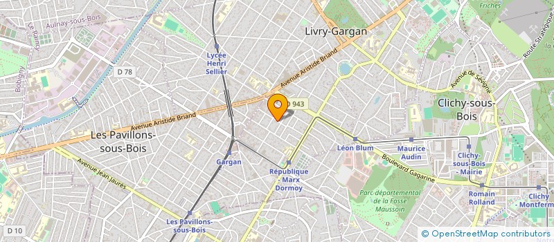 localisation de l'entreprise SAM à LIVRY-GARGAN