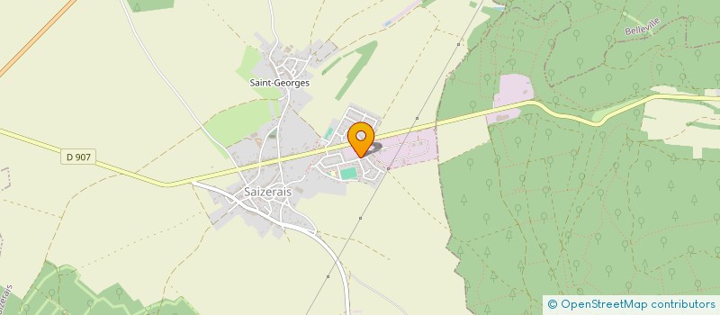 localisation de l'entreprise SAM  SAIZERAIS