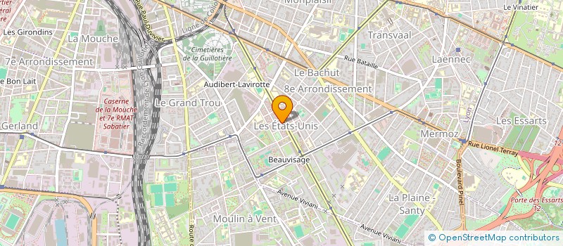 localisation de l'entreprise SAM  LYON