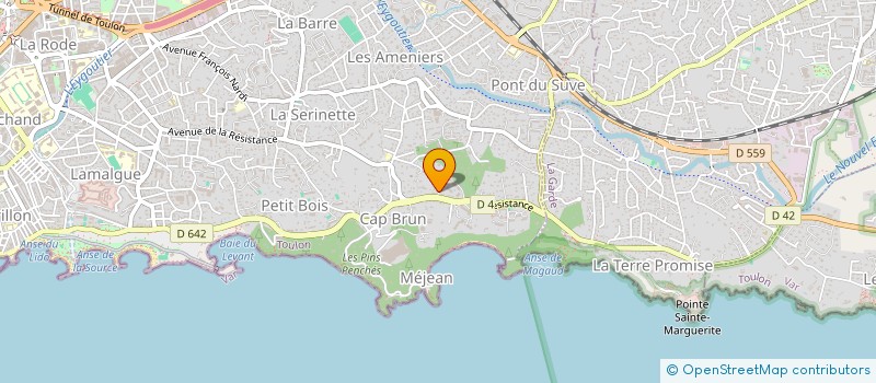 localisation de l'entreprise SAM à TOULON