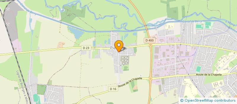 localisation de l'entreprise SAM  BOURGES