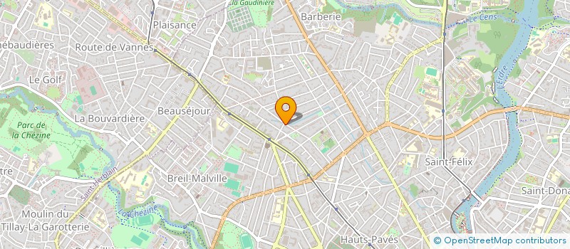 localisation de l'entreprise SAM 9 COULMIERS à NANTES