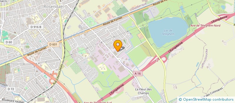 localisation de l'entreprise SAM  TETEGHEM-COUDEKERQUE-VILLAGE