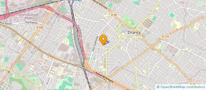 localisation de l'entreprise SAM à DRANCY