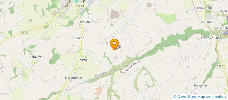 localisation de l'entreprise SAM  PLEUBIAN