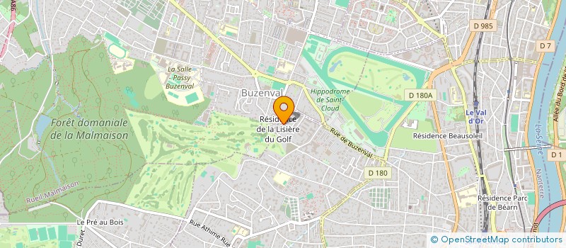 localisation de l'entreprise SAM  GARCHES