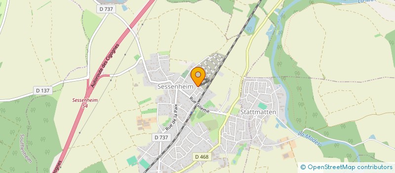 localisation de l'entreprise SAM  SESSENHEIM