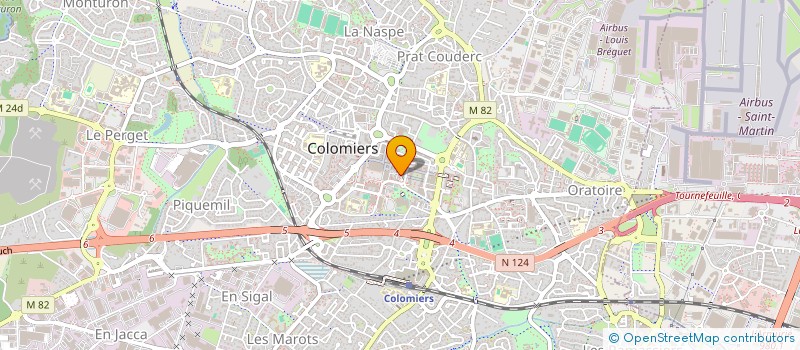 localisation de l'entreprise SAM à COLOMIERS