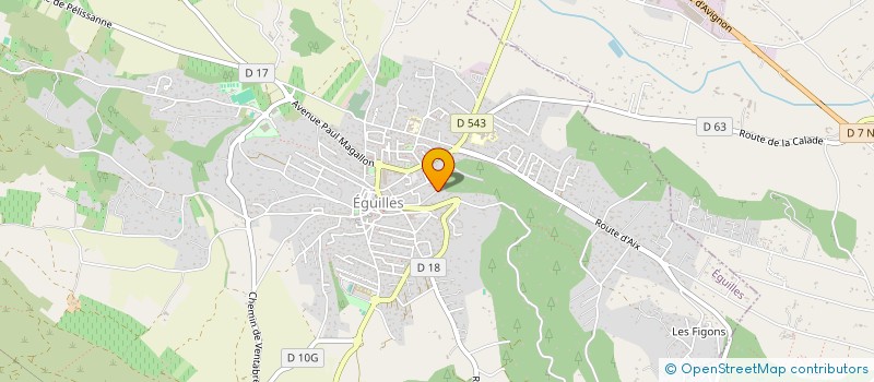 localisation de l'entreprise SAM  EGUILLES