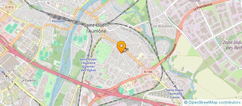 localisation de l'entreprise SAM  SAINT-OUEN-L'AUMONE