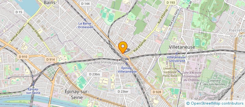 localisation de l'entreprise SAM ACADEMY  DEUIL-LA-BARRE