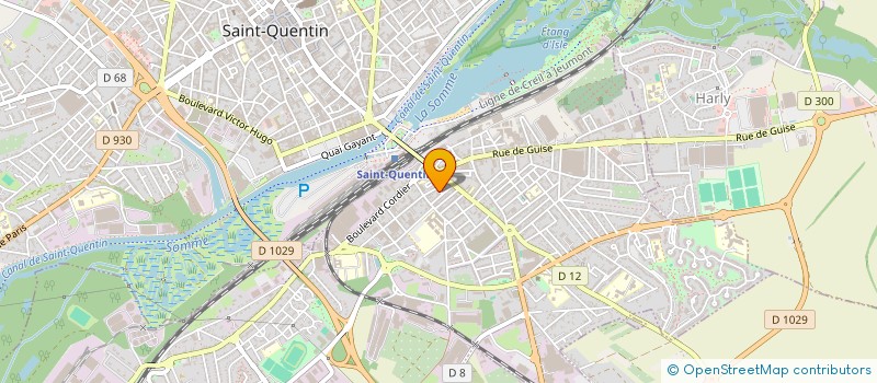 localisation de l'entreprise SAM ADVICE à SAINT-QUENTIN
