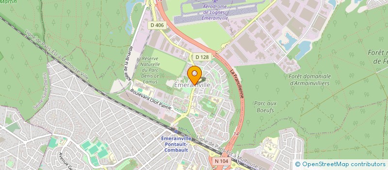 localisation de l'entreprise SAM AGROS FRANCE SARL INDUSTRIE AGROALIMENTAIRE IMPORT EXPORT  EMERAINVILLE