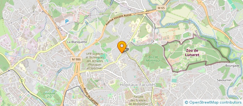 localisation de l'entreprise SAM AJ à MONTPELLIER