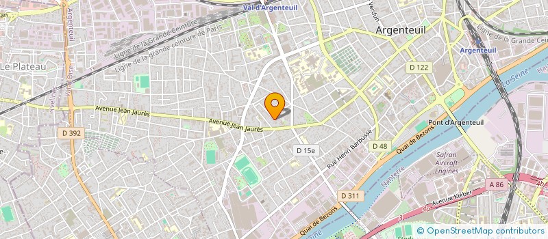 localisation de l'entreprise SAM ARRIVE  ARGENTEUIL