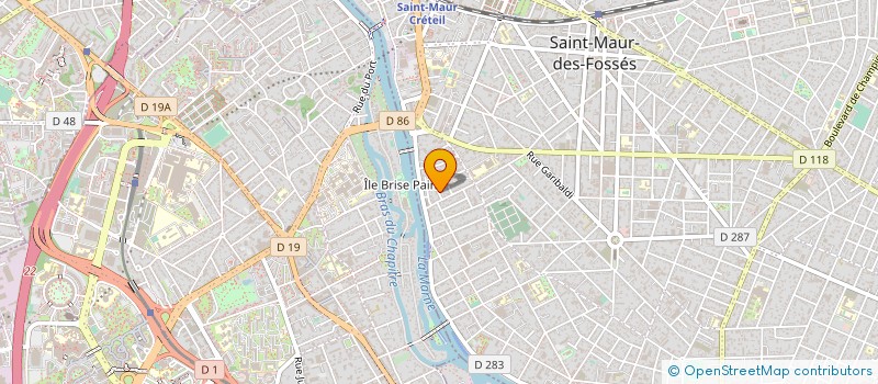 localisation de l'entreprise SAM AUTO à SAINT-MAUR-DES-FOSSES