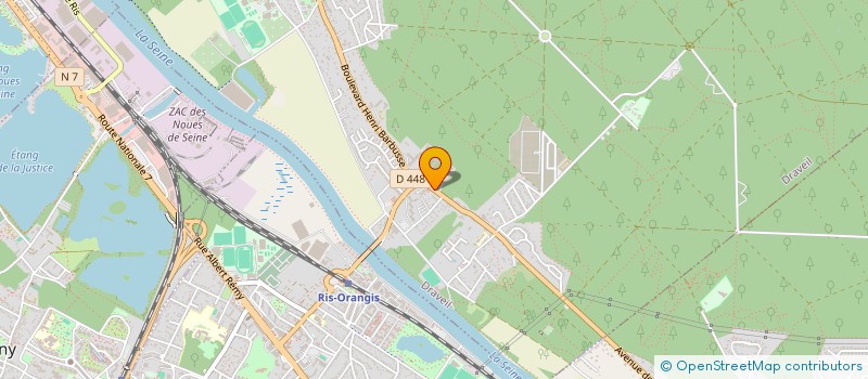 localisation de l'entreprise SAM AUTO à DRAVEIL