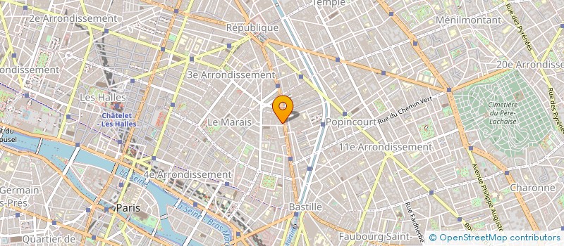 localisation de l'entreprise SAM'AXE  PARIS