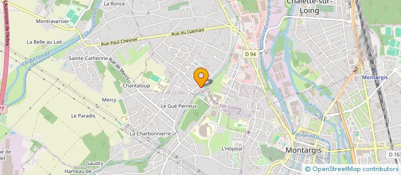 localisation de l'entreprise SAM-BAT 45 à CHALETTE-SUR-LOING