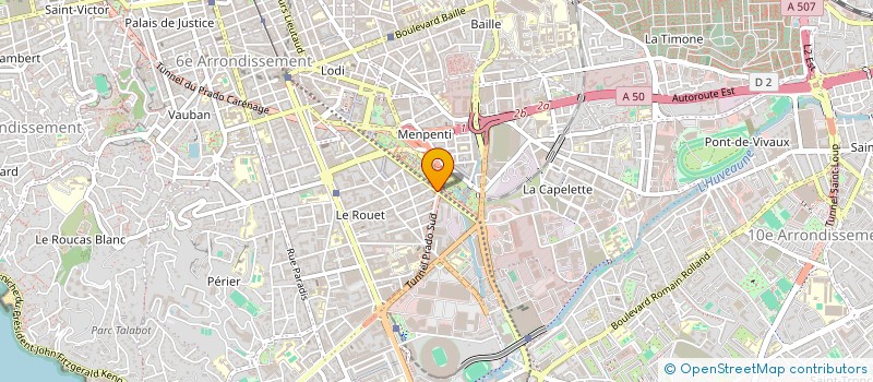 localisation de l'entreprise SAM'BEN à MARSEILLE