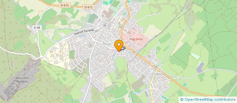 localisation de l'entreprise SAM CAB 66  THUIR