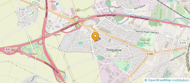localisation de l'entreprise SAM & CIE à TINQUEUX