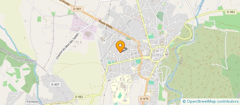 localisation de l'entreprise SAM CLOTURES à UZES
