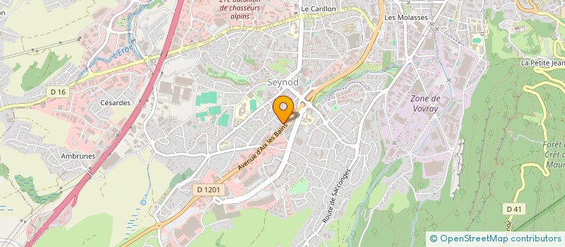 localisation de l'entreprise SAM&CO à ANNECY