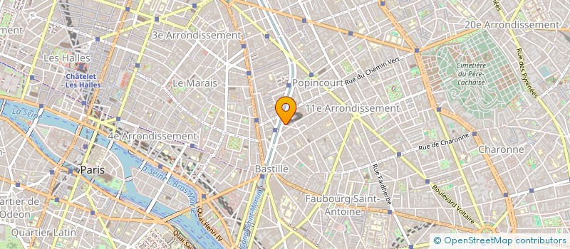 localisation de l'entreprise SAM-CODEM  PARIS