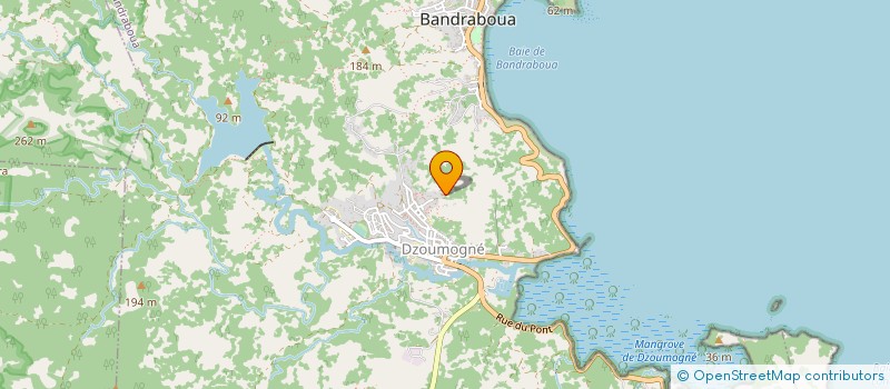 localisation de l'entreprise SAM.COM à BANDRABOUA