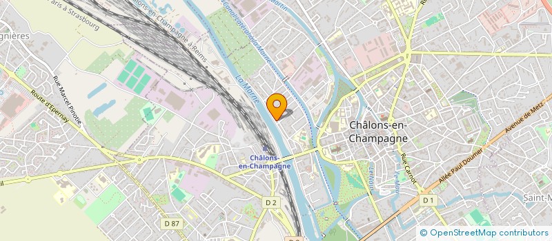 localisation de l'entreprise SAM CONCEPT à CHALONS-EN-CHAMPAGNE
