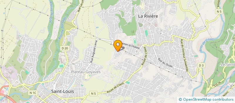 localisation de l'entreprise SAM CONCEPT HABITAT à SAINT-LOUIS