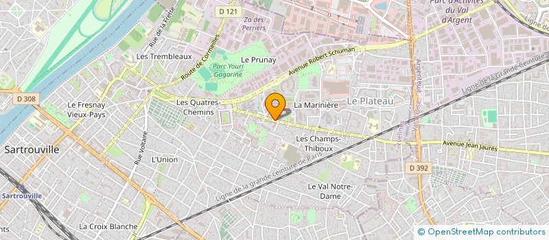 localisation de l'entreprise SAM CONSULTING à SARTROUVILLE